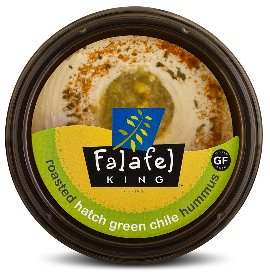 Roasted Hatch Green Chili Hummus